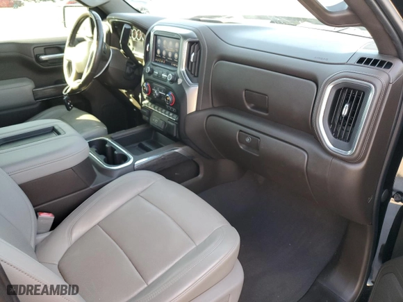 2020 Chevrolet Silverado 1500 LTZ with VIN 1GCPWEED9LZ257311, listed as a Copart auction lot 77463504 with 61,942 mi miles and Clean Title. Bid and sale history available at carsss.com. Image 8.