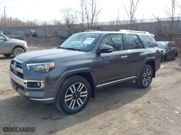 2023 Toyota 4Runner Limited with VIN JTEKU5JR1P6150998, listed as a IAAI auction lot 42029496 with 2,183 mi miles. Bid and sale history available at carsss.com. Image 17.