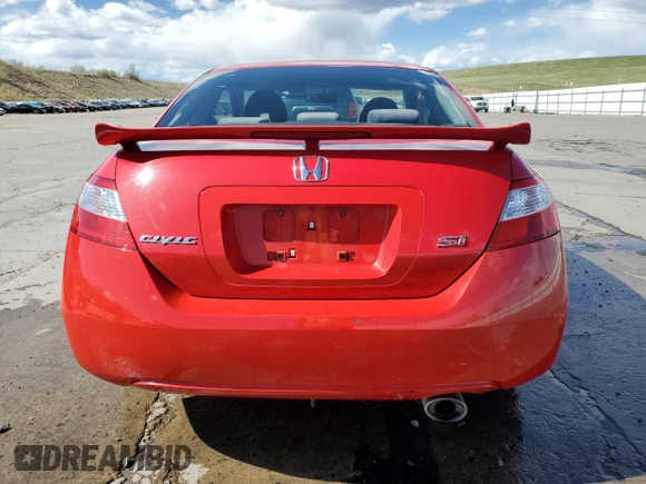 2007 Honda Civic Si z VIN 2HGFG21517H703142, wystawiony jako Copart lot #54396325 z przebiegiem 208 752 mil mil oraz Tytuł czysty. Historia ofert i sprzedaży dostępna na DreamBid. Obrazek 6.