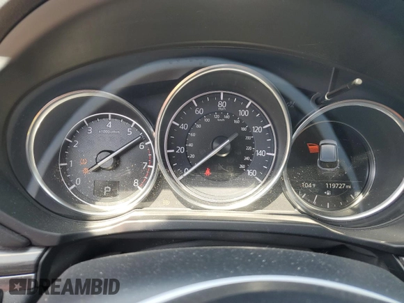 2018 Mazda CX-5 Grand Touring with VIN JM3KFBDM8J0342272, listed as a Copart auction lot 61930115 with 119,727 mi miles and Salvage title. Bid and sale history available at DreamBid. Image 9.