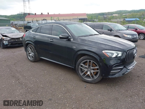 2021 Mercedes-Benz GLE 53 AMG z VIN 4JGFD6BB8MA387599, wystawiony jako IAAI lot #42099507 z przebiegiem 56 891 mil mil oraz . Historia ofert i sprzedaży dostępna na DreamBid. Obrazek 1.