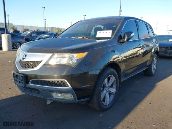 2013 Acura MDX Tech Pkg with VIN 2HNYD2H34DH517881, listed as a IAAI auction lot 41783425 with 164,813 mi miles. Bid and sale history available at carsss.com. Image 17.