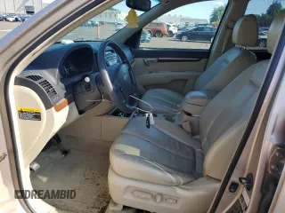 2007 Hyundai Santa Fe SE with VIN 5NMSH13E87H011742, listed as a Copart auction lot 57770685 with 140,047 mi miles and Salvage title. Bid and sale history available at DreamBid. Image 7.