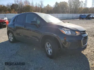 2021 Chevrolet Trax LS with VIN KL7CJNSB5MB342511, listed as a Copart auction lot 84068034 with 56,137 mi miles and Salvage Title. Bid and sale history available at carsss.com. Image 4.