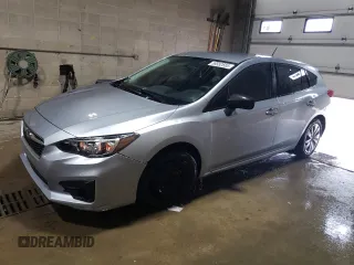 2018 Subaru Impreza с VIN 4S3GTAA61J3714928, выставлен на аукционе Copart как лот 59552555 с пробегом 59 125 миль миль и Списание • Salvage title. История ставок и продаж доступна на DreamBid. Изображение 1.
