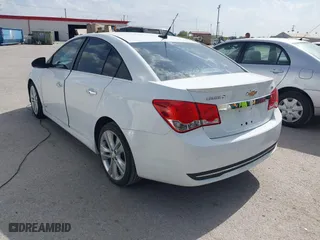 2012 Chevrolet Cruze LTZ with VIN 1G1PH5SC1C7230548, listed as a IAAI auction lot 41885835 with 195,749 mi miles. Bid and sale history available at carsss.com. Image 3.