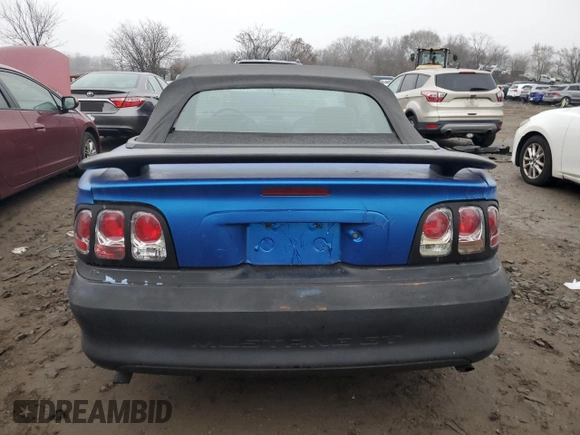 1994 Ford Mustang z VIN 1FALP45T2RF214782, wystawiony jako Copart lot #83860474 z przebiegiem 164 464 mil mil oraz Szkoda całkowita • Salvage title. Historia ofert i sprzedaży dostępna na DreamBid. Obrazek 6.