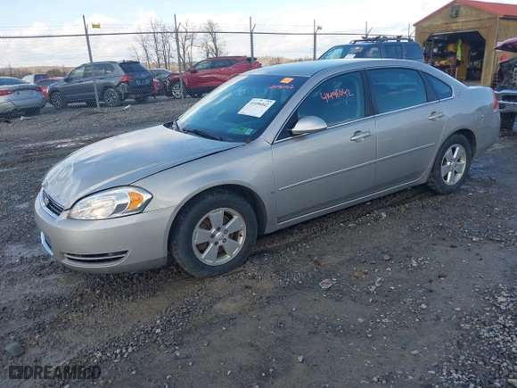 2008 Chevrolet Impala LT with VIN 2G1WT55N989163212, listed as a IAAI auction lot 41496042 with 276,259 mi miles. Bid and sale history available at carsss.com. Image 17.