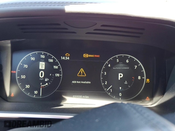 2017 Land Rover Range Rover с VIN SALGV5FE4HA338497, выставлен на аукционе Copart как лот 61456025 с пробегом 33 530 миль миль и Списание • Salvage title. История ставок и продаж доступна на DreamBid. Изображение 9.