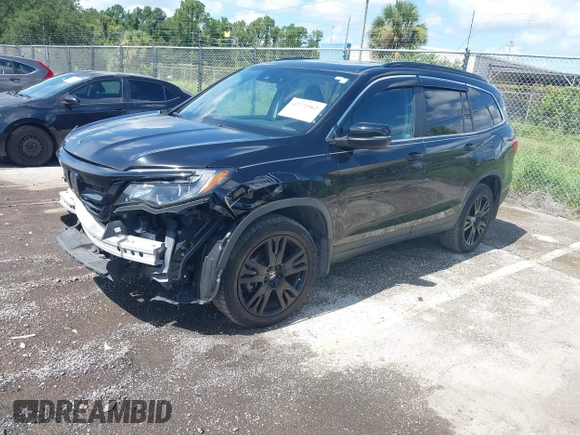2022 Honda Pilot Special Edition with VIN 5FNYF5H21NB011652, listed as a IAAI auction lot 42772962 with 69,046 mi miles and . Bid and sale history available at DreamBid. Image 2.