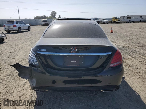 2017 Mercedes-Benz C 300 с VIN 55SWF4JB6HU224188, выставлен на аукционе Copart как лот 54078665 с пробегом Не указан миль и Списание • Salvage title. История ставок и продаж доступна на DreamBid. Изображение 6.