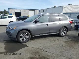 2017 Nissan Pathfinder Platinum with VIN 5N1DR2MMXHC604953, listed as a Copart auction lot 55283425 with 115,455 mi miles and Clean title. Bid and sale history available at DreamBid. Image 1.