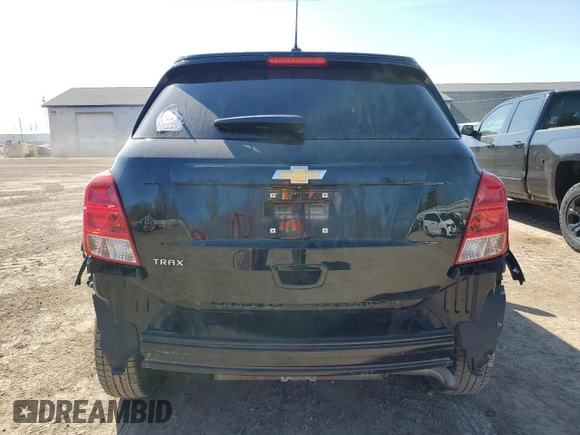 2020 Chevrolet Trax LS with VIN KL7CJKSB0LB090177, listed as a Copart auction lot 50794205 with 60,255 mi miles and Salvage Title. Bid and sale history available at carsss.com. Image 6.