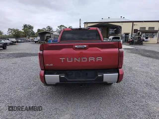2023 Toyota Tundra Capstone Hybrid with VIN 5TFVC5DB3PX030312, listed as a Copart auction lot 73486854 with 5,533 mi miles and Clean title. Bid and sale history available at DreamBid. Image 6.