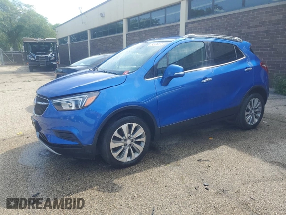 2017 Buick Encore Preferred with VIN KL4CJASB8HB215179, listed as a Copart auction lot 63497235 with 66,896 mi miles and Clean title. Bid and sale history available at DreamBid. Image 1.