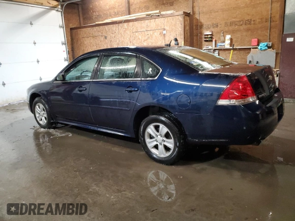 2012 Chevrolet Impala LS Retail with VIN 2G1WA5E36C1183221, listed as a Copart auction lot 41782035 with 162,559 mi miles and Salvage Title. Bid and sale history available at DreamBid. Image 2.