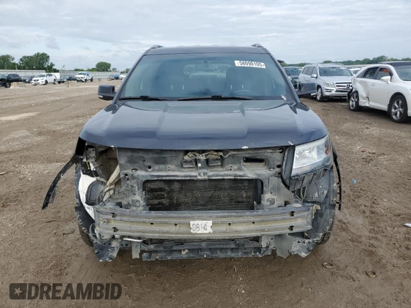 2017 Ford Explorer XLT z VIN 1FM5K8D89HGA99222, wystawiony jako Copart lot #58090105 z przebiegiem 166 221 mil mil oraz Szkoda całkowita • Salvage title. Historia ofert i sprzedaży dostępna na DreamBid. Obrazek 5.