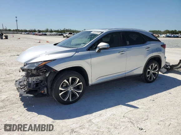 2018 Lexus RX with VIN 2T2ZZMCA1JC111281, listed as a Copart auction lot 49053585 with 14,842 mi miles and Salvage Title. Bid and sale history available at carsss.com. Image 1.