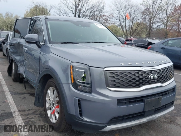 2020 Kia Telluride LX with VIN 5XYP2DHC8LG020008, listed as a IAAI auction lot 42020065 with 104,496 mi miles and . Bid and sale history available at carsss.com. Image 1.