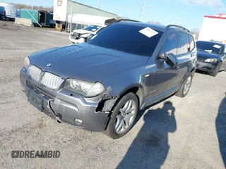 2010 BMW X3 xDrive30i with VIN WBXPC9C49AWJ38453, listed as a IAAI auction lot 41863225 with 1 mi miles. Bid and sale history available at carsss.com. Image 2.