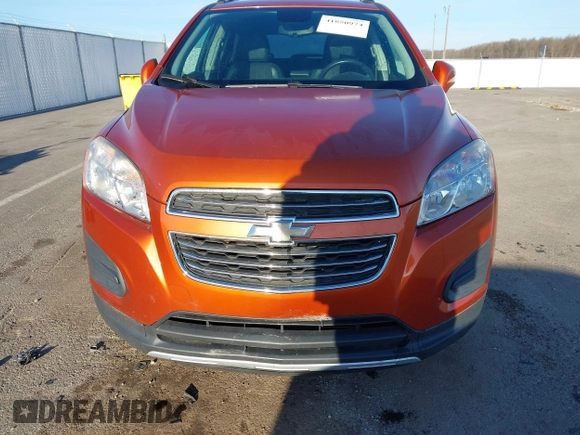 2015 Chevrolet Trax LT with VIN KL7CJRSB8FB152230, listed as a IAAI auction lot 41850974 with 144,490 mi miles and . Bid and sale history available at DreamBid. Image 6.