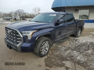 2022 Toyota Tundra Platinum with VIN 5TFNA5DB3NX010399, listed as a Copart auction lot 88658185 with 28,045 mi miles and Salvage title. Bid and sale history available at DreamBid. Image 1.