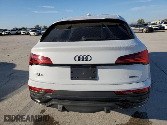 2023 Audi Q5 Sportback S line Prestige with VIN WA16AAFY2P2002254, listed as a Copart auction lot 45670704 with 30,045 mi miles and . Bid and sale history available at DreamBid. Image 6.
