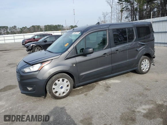 2020 Ford Transit Connect XL z VIN NM0GS9E21L1466328, wystawiony jako Copart lot #48667675 z przebiegiem 83 639 mil mil oraz Szkoda całkowita • Salvage title. Historia ofert i sprzedaży dostępna na DreamBid. Obrazek 1.