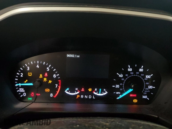 2021 Ford Escape SE with VIN 1FMCU0G61MUB00873, listed as a Copart auction lot 60718995 with 96,502 mi miles and Salvage title. Bid and sale history available at DreamBid. Image 9.