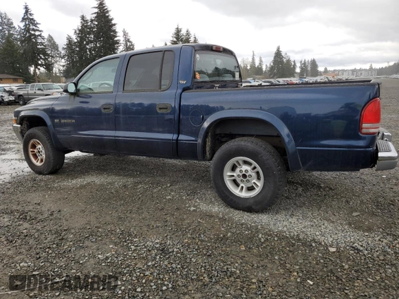 2000 Dodge Dakota Sport with VIN 1B7GG2AN9YS760105, listed as a Copart auction lot 51023545 with 191,900 mi miles and Clean Title. Bid and sale history available at carsss.com. Image 2.