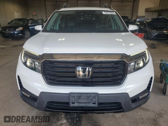 2022 Honda Ridgeline RTL-E with VIN 5FPYK3F78NB006440, listed as a Copart auction lot 63278805 with 51,804 mi miles and Salvage title. Bid and sale history available at DreamBid. Image 5.