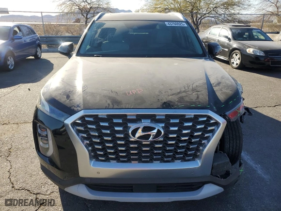 2020 Hyundai Palisade SEL with VIN KM8R34HE6LU102207, listed as a Copart auction lot 43760925 with 43,052 mi miles and Salvage Title. Bid and sale history available at carsss.com. Image 5.