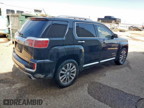 2017 GMC Terrain Denali with VIN 2GKFLVE35H6156298, listed as a Copart auction lot 60050555 with 179,476 mi miles and Clean title. Bid and sale history available at DreamBid. Image 3.