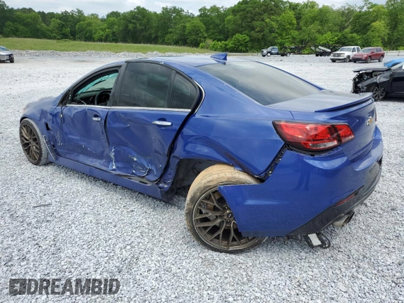 2017 Chevrolet SS z VIN 6G3F25RW9HL303977, wystawiony jako Copart lot #55012085 z przebiegiem 53 657 mil mil oraz Szkoda całkowita • Salvage title. Historia ofert i sprzedaży dostępna na DreamBid. Obrazek 2.
