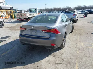 2017 Lexus IS with VIN JTHCM1D21H5022394, listed as a IAAI auction lot 41783159 with 53,859 mi miles. Bid and sale history available at carsss.com. Image 4.