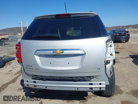 2017 Chevrolet Equinox LT with VIN 2GNFLFEK1H6228744, listed as a IAAI auction lot 41753330 with 72,515 mi miles and . Bid and sale history available at DreamBid. Image 17.