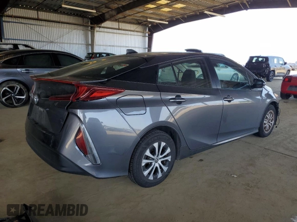 2022 Toyota Prius LE with VIN JTDKAMFP8N3213625, listed as a Copart auction lot 55500485 with 85,942 mi miles and Salvage title. Bid and sale history available at DreamBid. Image 3.