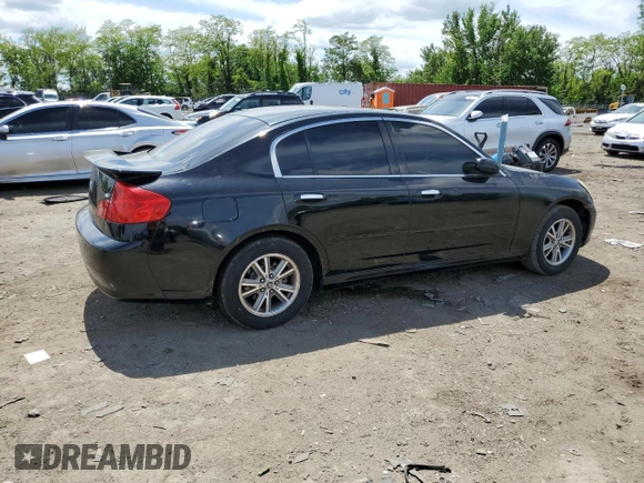 2005 Infiniti G35 with VIN JNKCV51FX5M300822, listed as a Copart auction lot 56136715 with 292,613 mi miles and Clean Title. Bid and sale history available at DreamBid. Image 3.