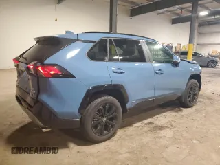 2024 Toyota RAV4 Hybrid SE with VIN 2T3T6RFVXRW064008, listed as a Copart auction lot 55734465 with 13,655 mi miles and Salvage title. Bid and sale history available at DreamBid. Image 3.