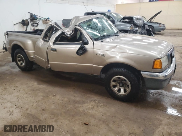 2004 Ford Ranger XLT Appearance with VIN 1FTZR44E34PB22584, listed as a Copart auction lot 48464435 with 160,682 mi miles and Clean Title. Bid and sale history available at carsss.com. Image 4.