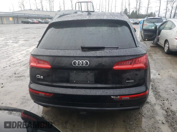 2020 Audi Q5 Premium Plus with VIN WA1BNAFY1L2062037, listed as a Copart auction lot 72650342 with 22,514 mi miles. Bid and sale history available at carsss.com. Image 6.