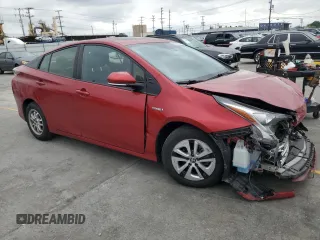 2017 Toyota Prius Two z VIN JTDKARFU6H3529449, wystawiony jako Copart lot #56141575 z przebiegiem 53 708 mil mil oraz Szkody całkowita. Historia ofert i sprzedaży dostępna na DreamBid. Obrazek 4.