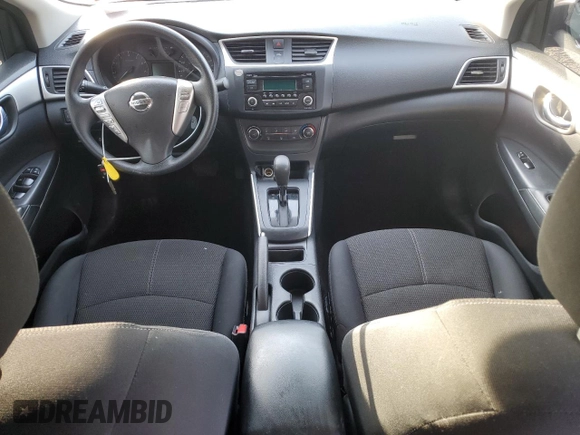 2016 Nissan Sentra SR with VIN 3N1AB7AP9GY256854, listed as a Copart auction lot 48748175 with 55,318 mi miles and Salvage Title. Bid and sale history available at DreamBid. Image 8.