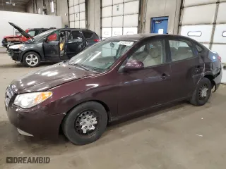 2009 Hyundai Elantra GLS with VIN KMHDU46D69U728530, listed as a Copart auction lot 53120475 with 118,505 mi miles and Salvage Title. Bid and sale history available at carsss.com. Image 1.