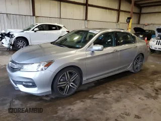 2016 Honda Accord Touring с VIN 1HGCR3F95GA021233, выставлен на аукционе Copart как лот 64089755 с пробегом 116 975 миль миль и Списание • Salvage title. История ставок и продаж доступна на DreamBid. Изображение 1.