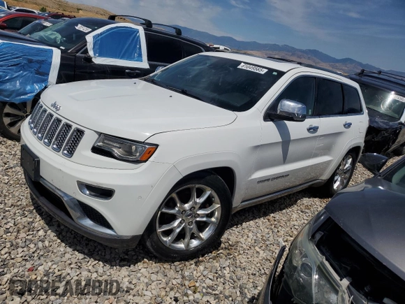 2015 Jeep Grand Cherokee Summit with VIN 1C4RJFJM5FC738473, listed as a Copart auction lot 61049565 with 176,053 mi miles and Clean title. Bid and sale history available at DreamBid. Image 1.