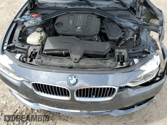 2018 BMW 3 Series 328d xDrive with VIN WBA8J1C51JA379516, listed as a Copart auction lot 60606515 with 69,578 mi miles and Salvage title. Bid and sale history available at DreamBid. Image 11.