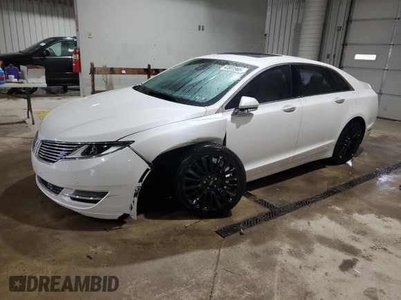 2013 Lincoln MKZ with VIN 3LN6L2J9XDR809243, listed as a Copart auction lot 43581965 with 40,561 mi miles and Salvage Title. Bid and sale history available at DreamBid. Image 1.