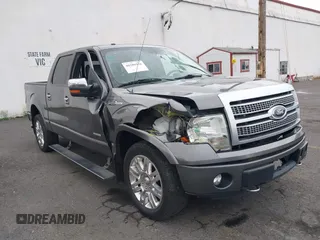 2012 Ford F-150 XL with VIN 1FTFW1ET2CFB95876, listed as a IAAI auction lot 40380556 with 144,047 mi miles. Bid and sale history available at carsss.com. Image 1.