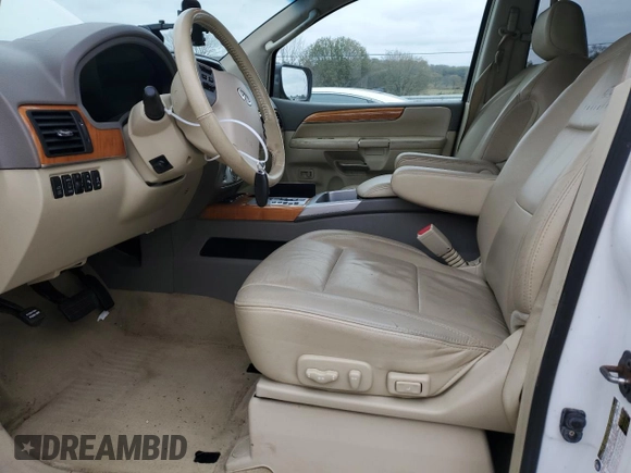2008 Infiniti QX56 with VIN 5N3AA08C88N911596, listed as a Copart auction lot 81127204 with 82,758 mi miles and Salvage Title. Bid and sale history available at carsss.com. Image 7.